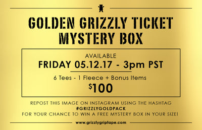 Grizzly Golden Ticket Mystery Boxes Are Back Friday 5/12