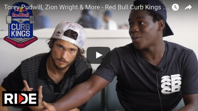 Torey Pudwill, Zion Wright & More - Red Bull Curb Kings 2016