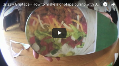 Grizzly Griptape - How to make a griptape burrito with Joey Brezinski