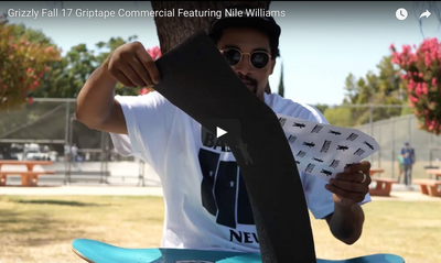 Grizzly Fall 17 Griptape Commercial Featuring Nile Williams