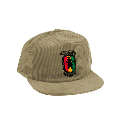 Most High Unstructured Snapback Hat - Khaki