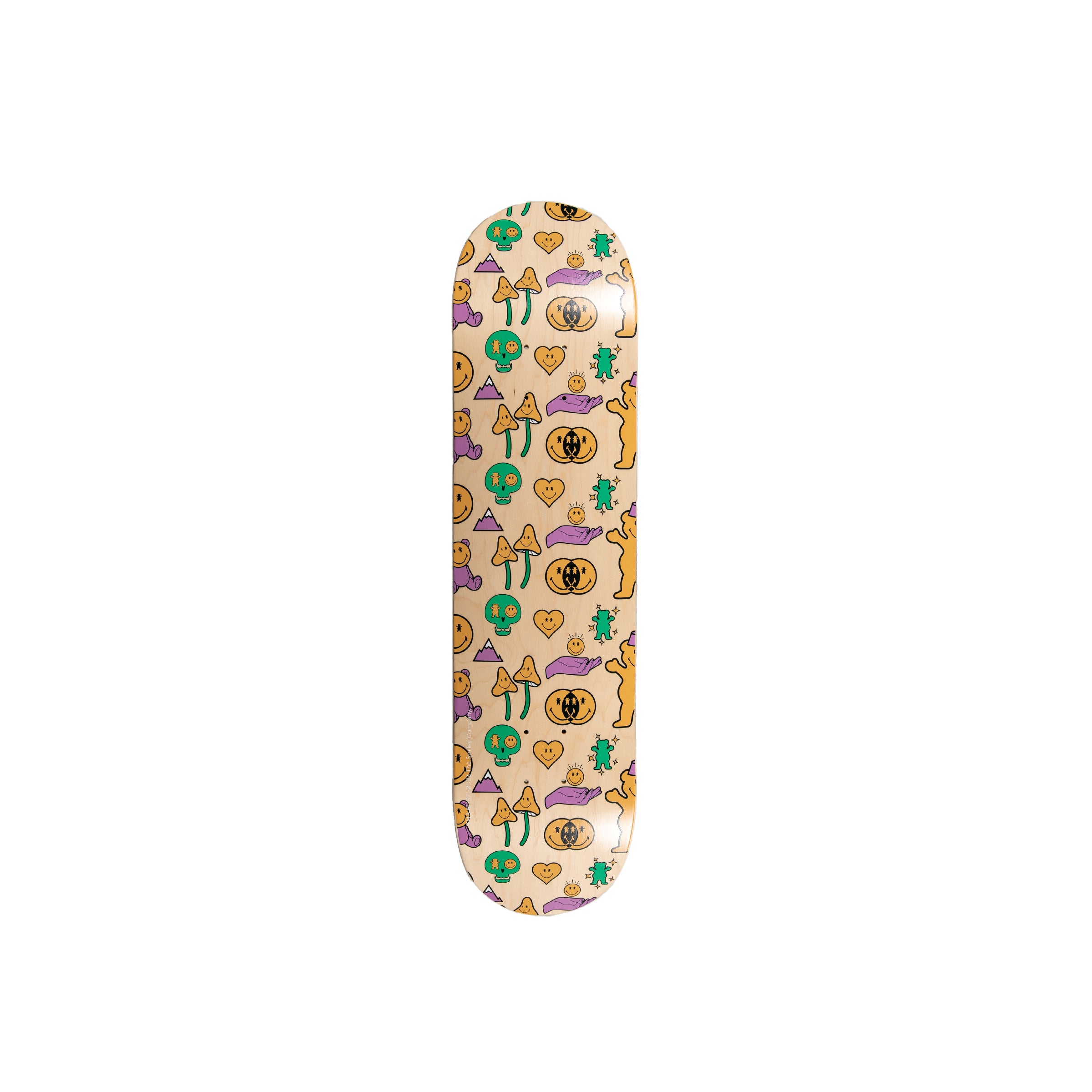 SMILEYWORLD SmileLarger Than Life Deck Grizzly Griptape