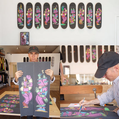 UPDATED DATE - Live Painting & Raffle with Lucas Beaufort Will Be Held Monday July 3rd At Grizzly Flagship Store!