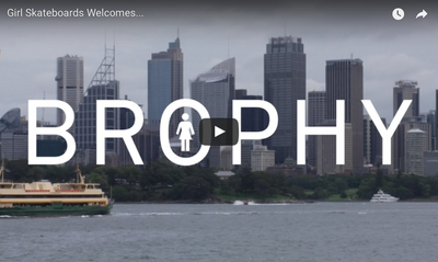 Girl Skateboards Welcome Andrew Brophy