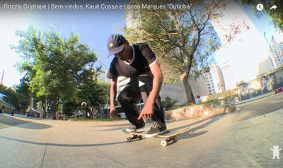 Grizzly Griptape Brazil Welcomes Kaue Cossa & Lucas Marques.