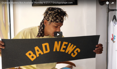 Griptape Mystery Box Available Thursday 9/28/17 on Grizzlygriptape.com