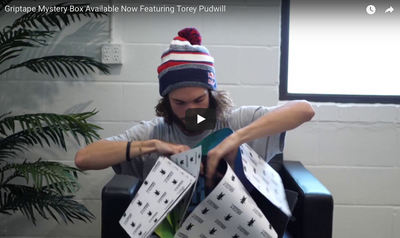Griptape Mystery Box Available Now Featuring Torey Pudwill