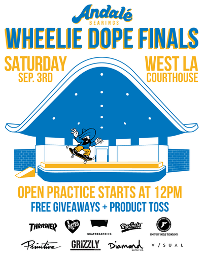 Andale Bearings Present Wheelie Dope Finals