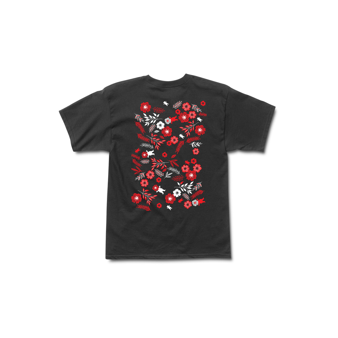 Smell The Flowers SS Tee - Black