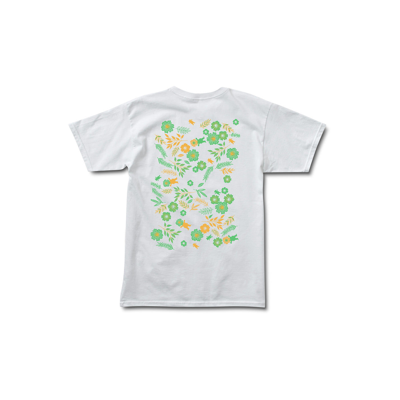 Smell The Flowers SS Tee - White