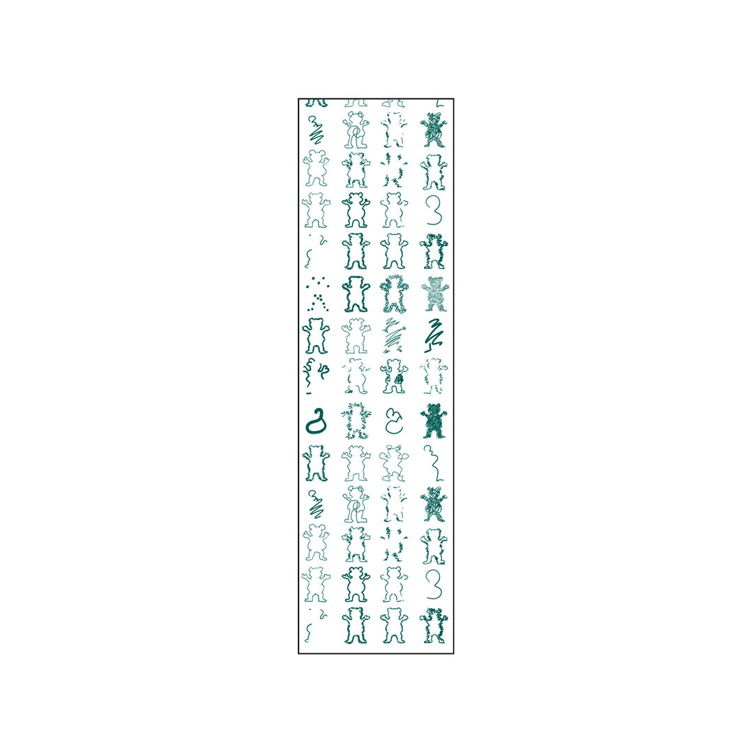 Life Cycle Griptape Sheet - White