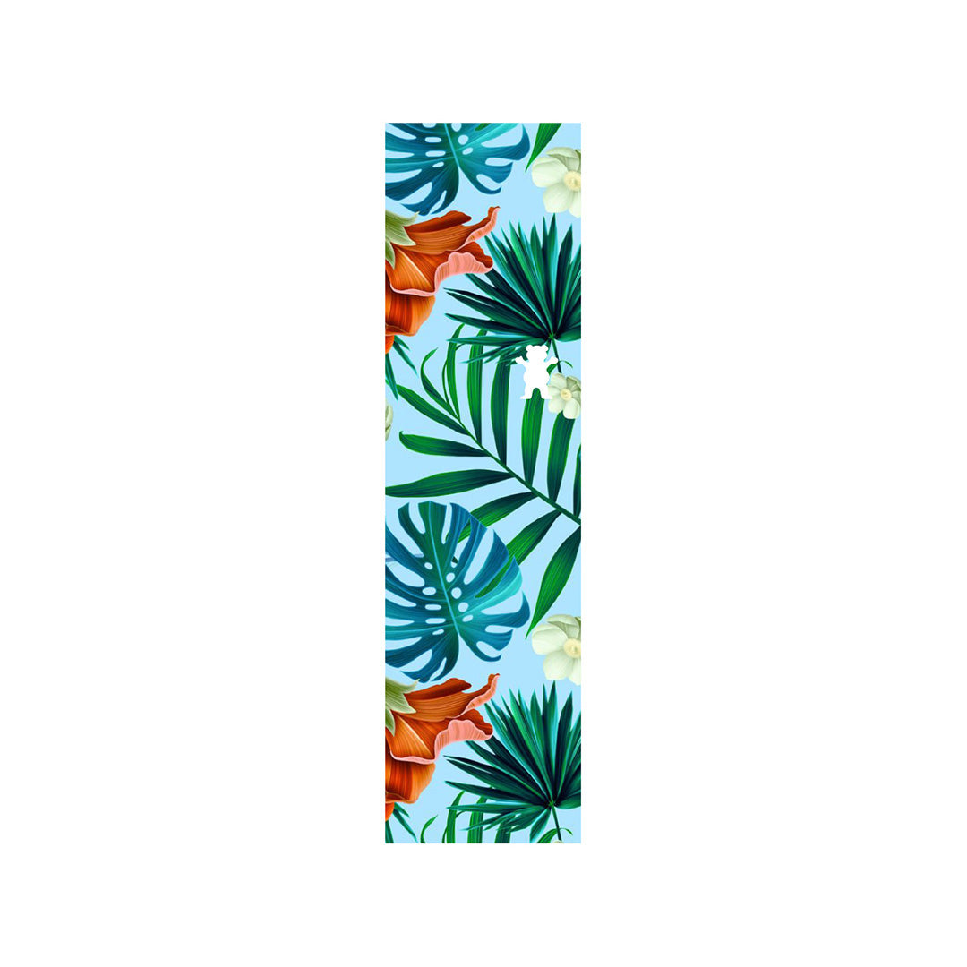 Hawaii Floral Griptape Sheet - Powder Blue