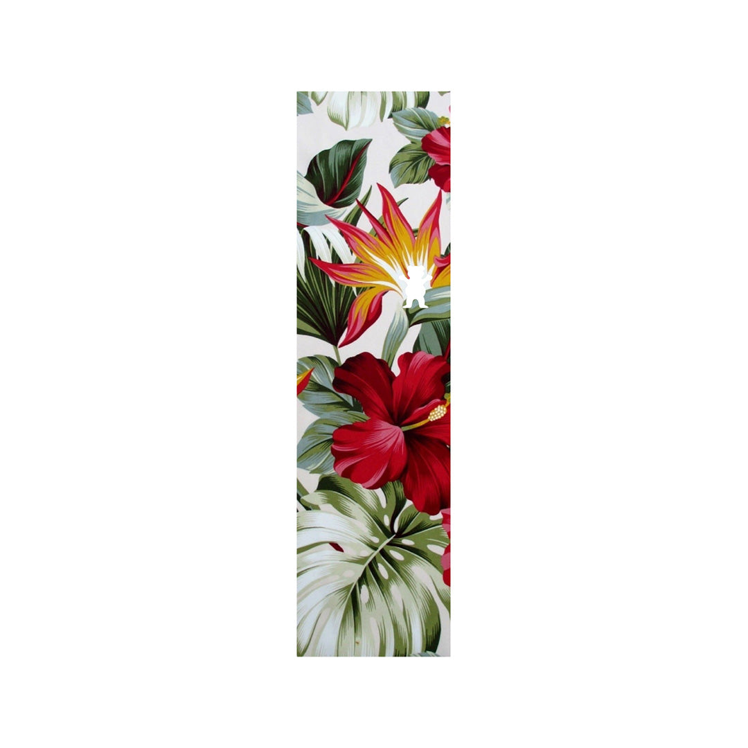 Hawaii Floral Griptape Sheet - White