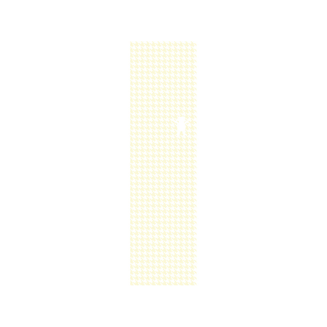 Pastel Houndstooth Grip Sheet - Banana