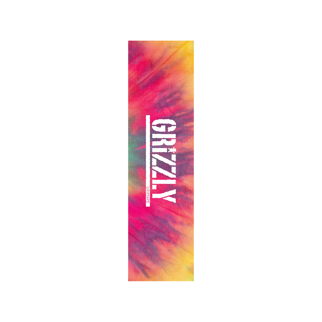 Tie Dye Stampe Griptape Sheet Red