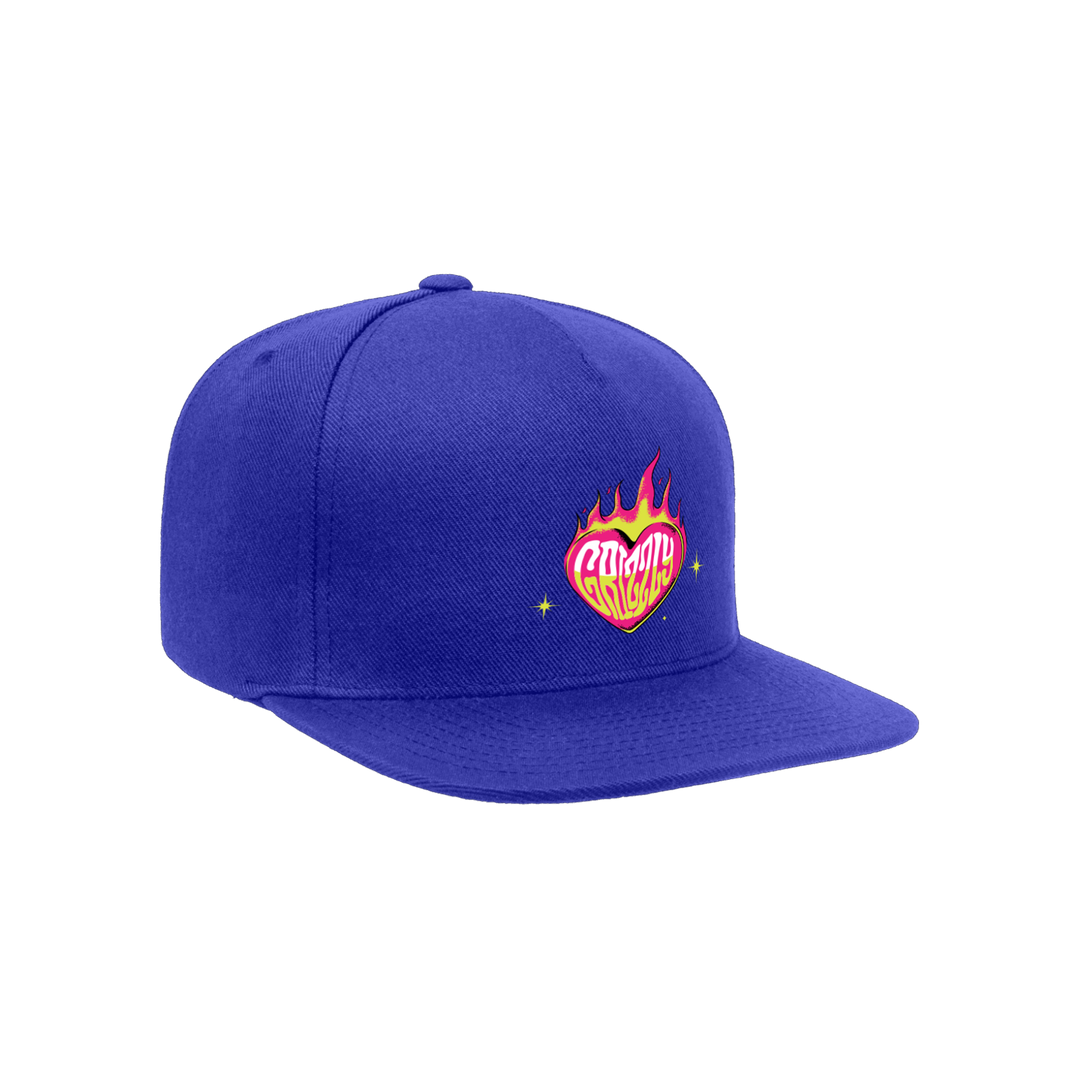 Keys Open Doors Snapback Blue Grizzly Griptape