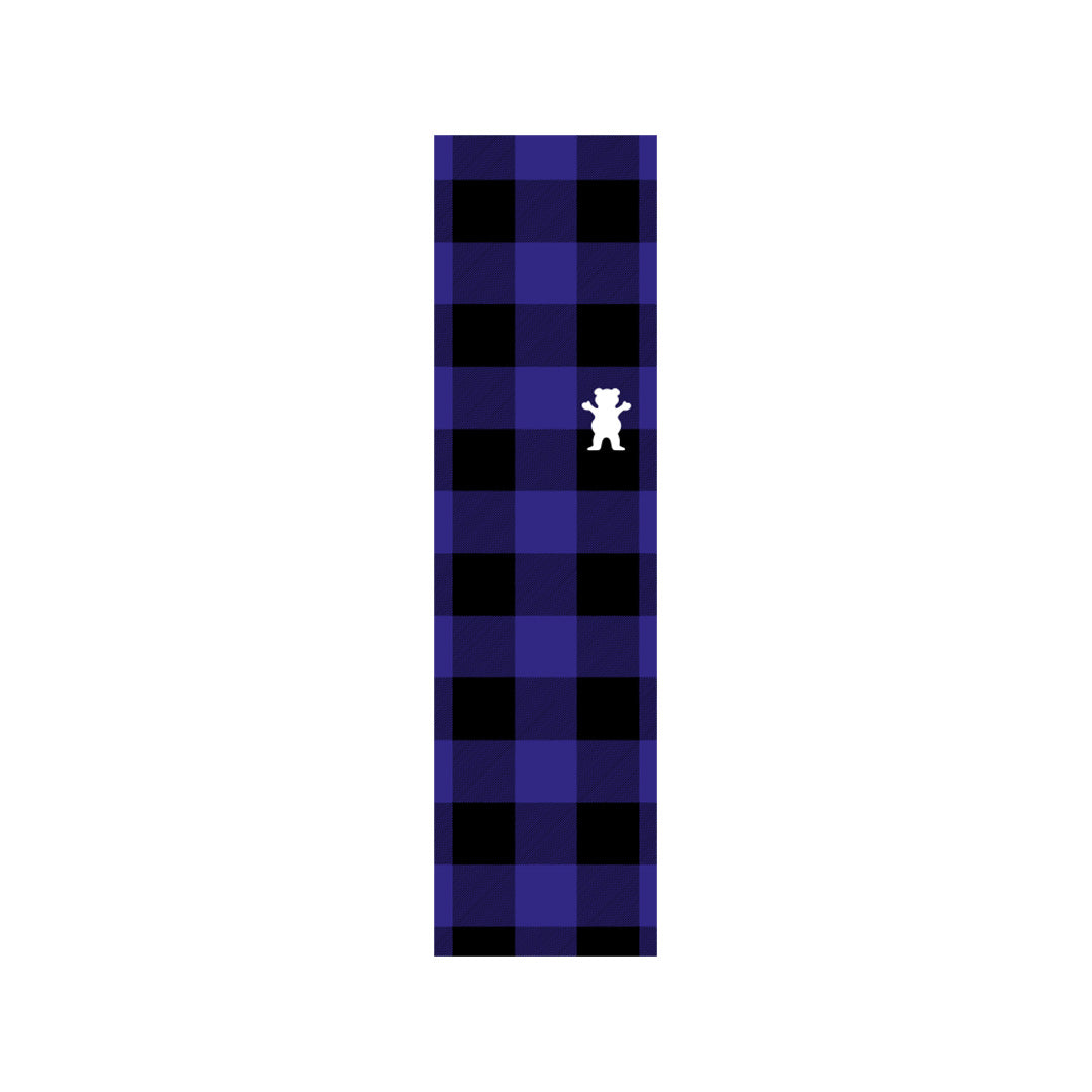 Lumberjack Plaid Griptape Sheet - Navy