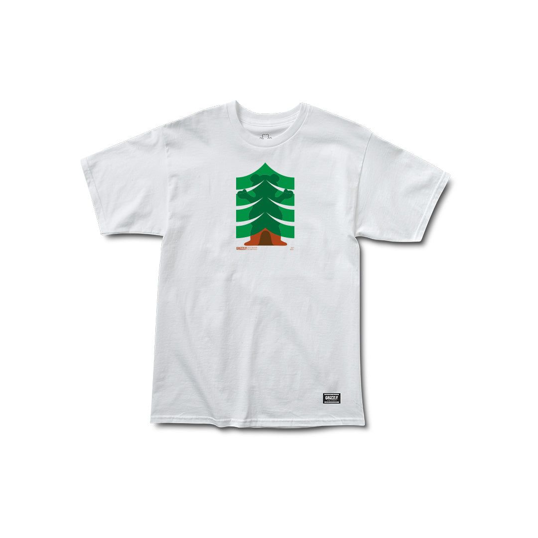 Strong Branches SS Tee - White