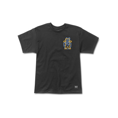 Peace Out SS Tee - Black