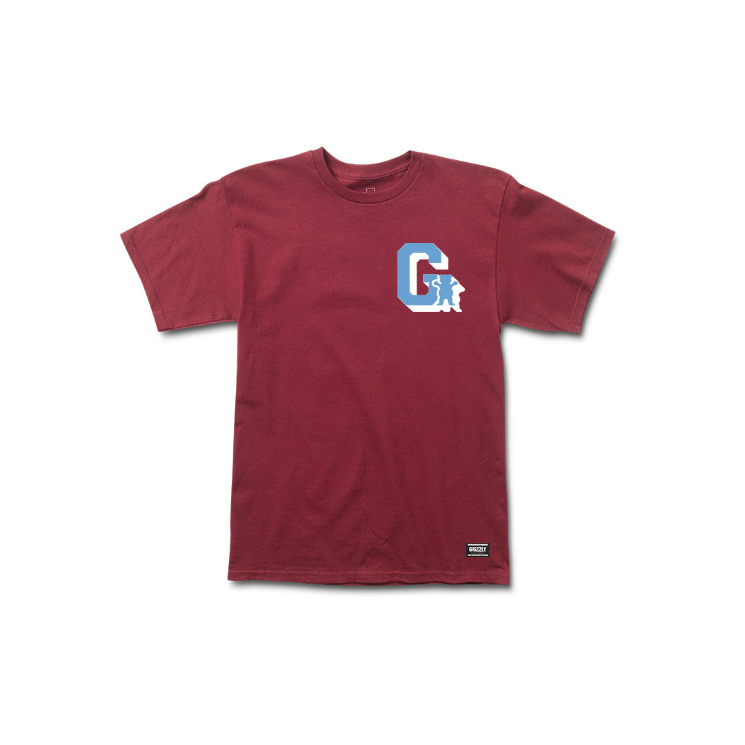 Midfield SS Tee - Burgundy