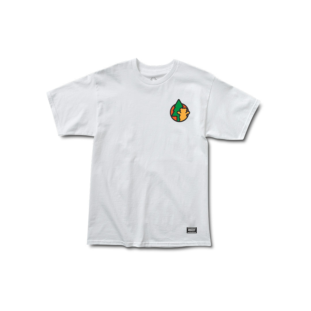 Evergreen SS Tee - White