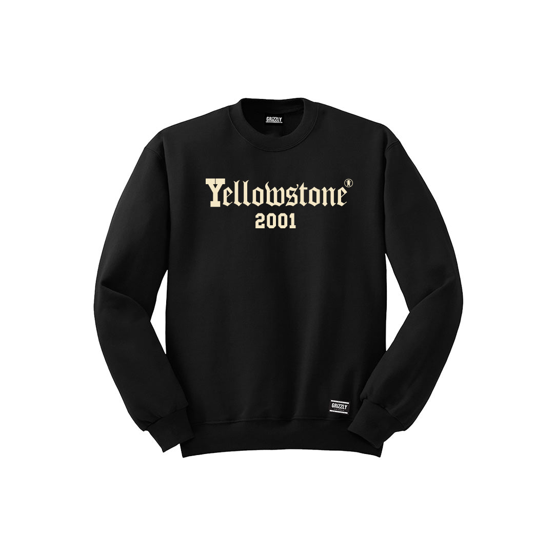 Yellowstone Crewneck Fleece - Black