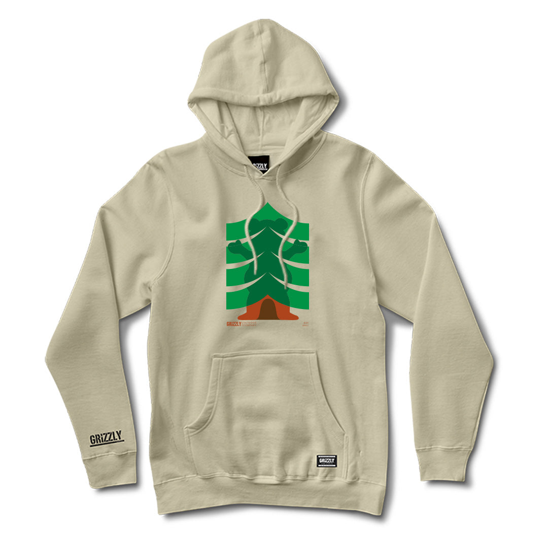 Strong Branches Pullover Hoody - Bone