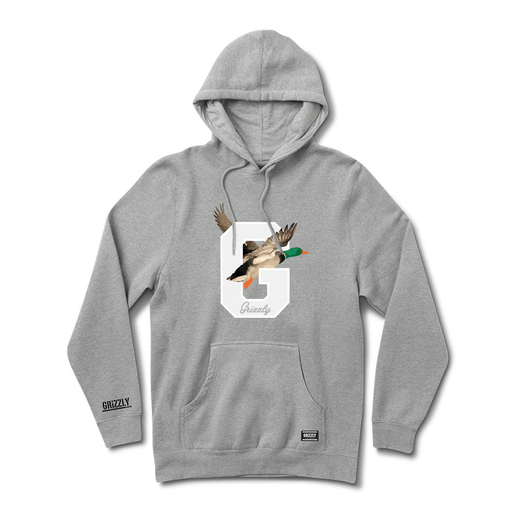 Duck Season Pullover Hoodie - Grey