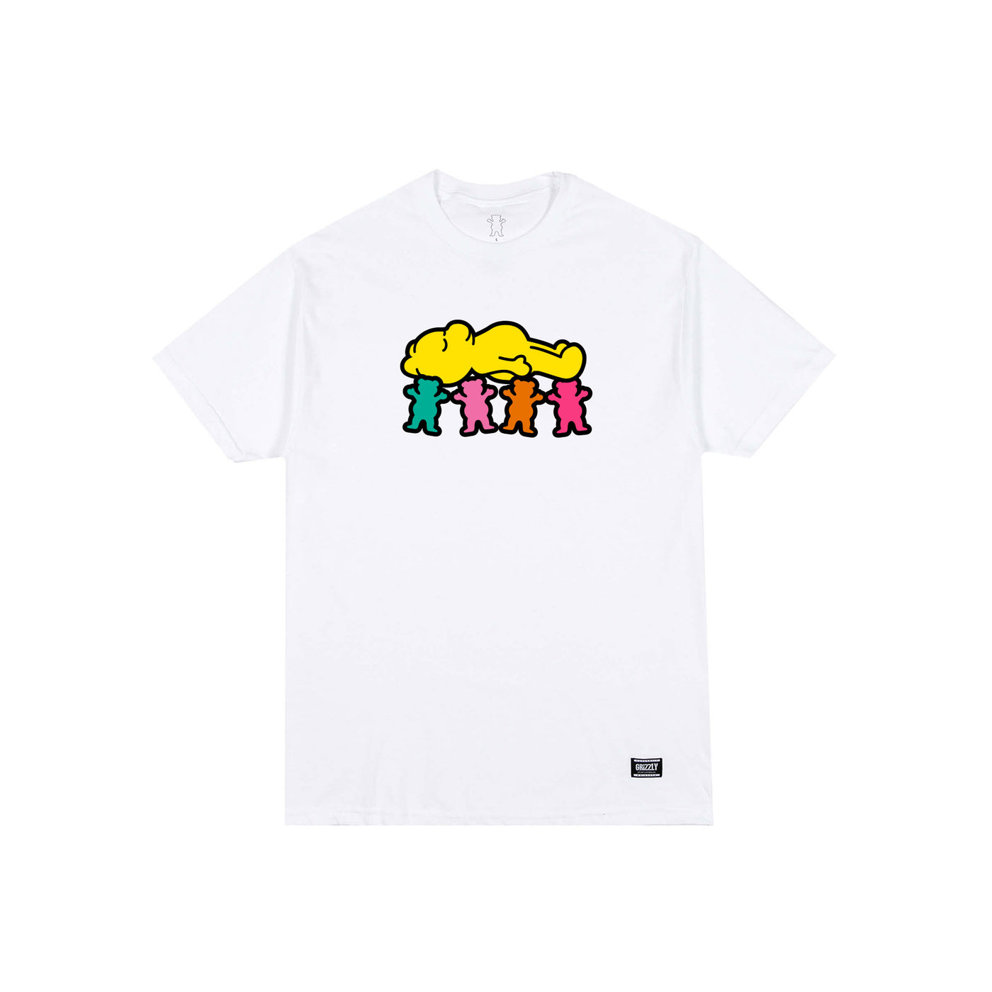 Sleepy Time SS Tee - White