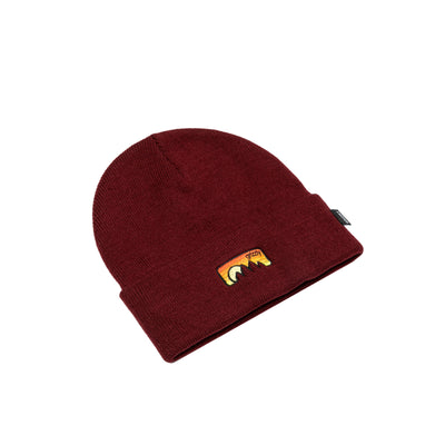 Sunset Beanie - Burgundy