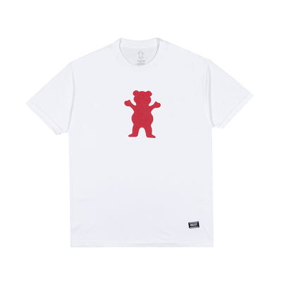 OG Bear Tee White / Red