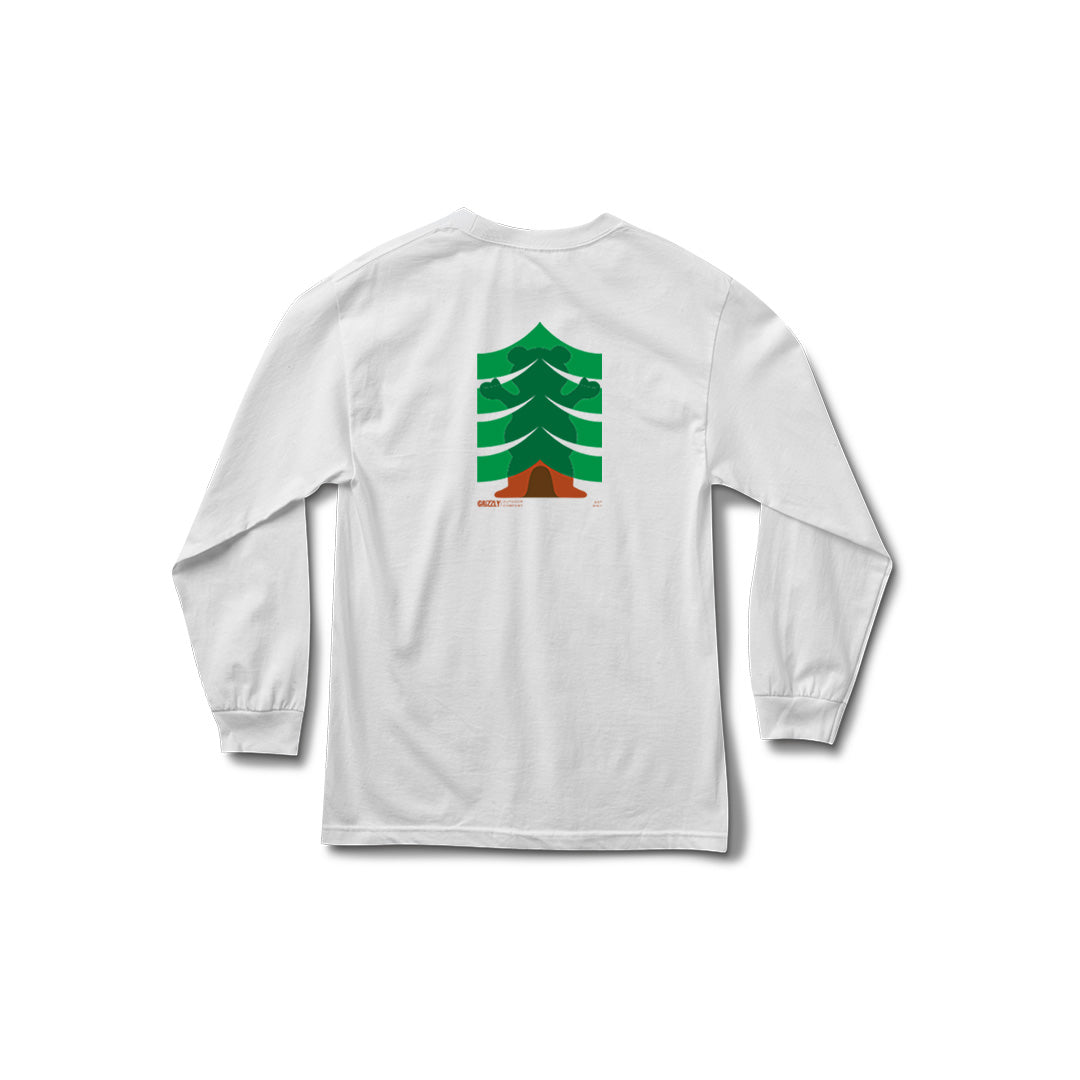 Strong Branches LS Tee - White