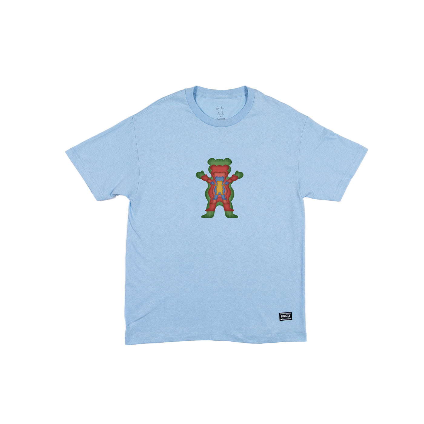 Inside Out SS Tee Powder Blue