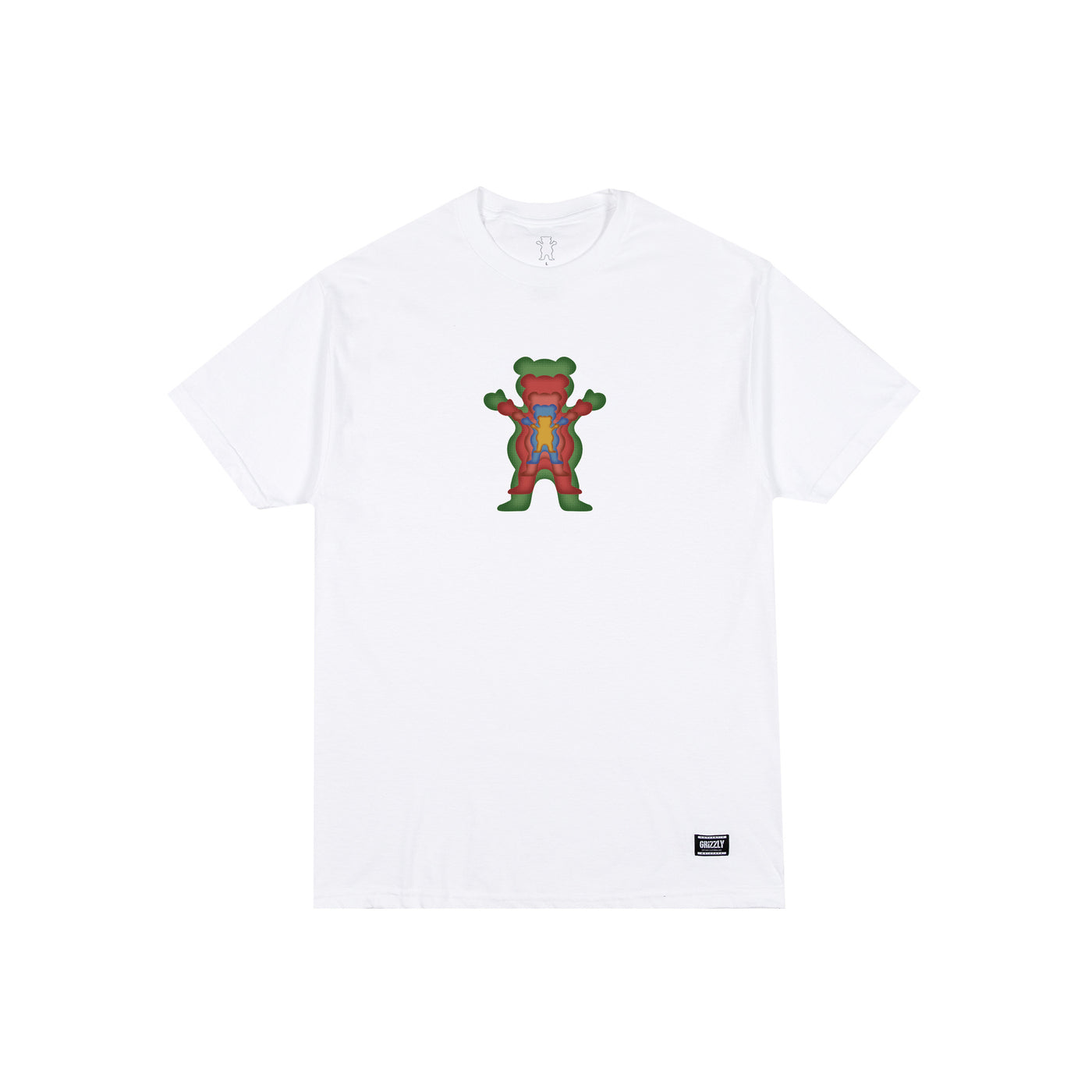 Inside Out SS Tee White