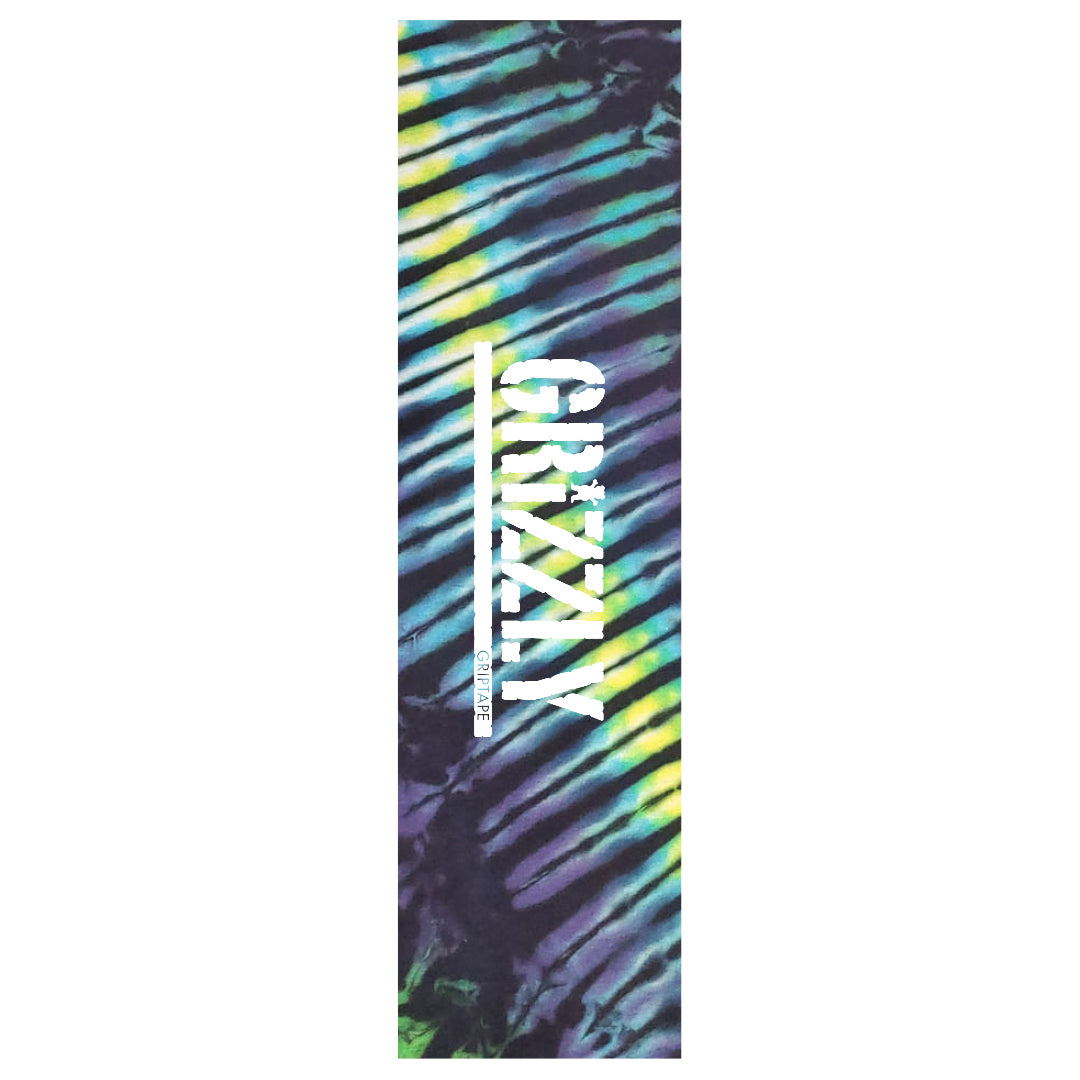 Tie Dye Stamp Griptape Sheet Black