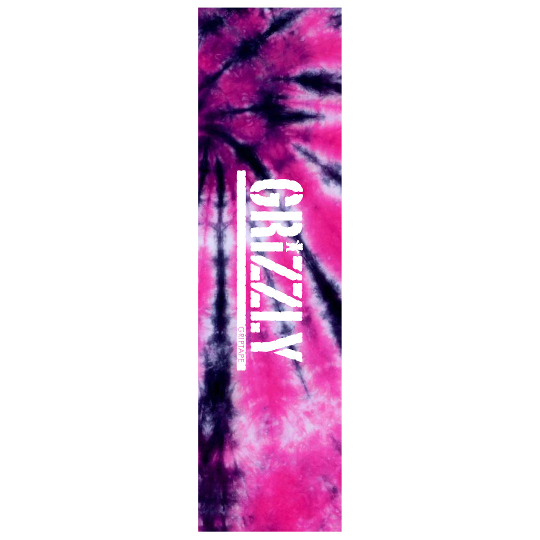 Tie Dye Stamp Griptape Sheet Fuschia