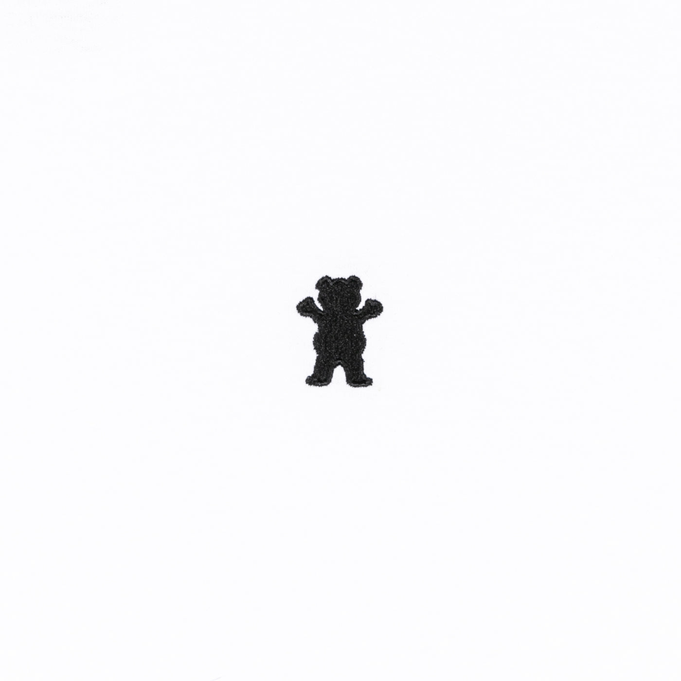 Embroidered OG Bear SS Tee White And Black