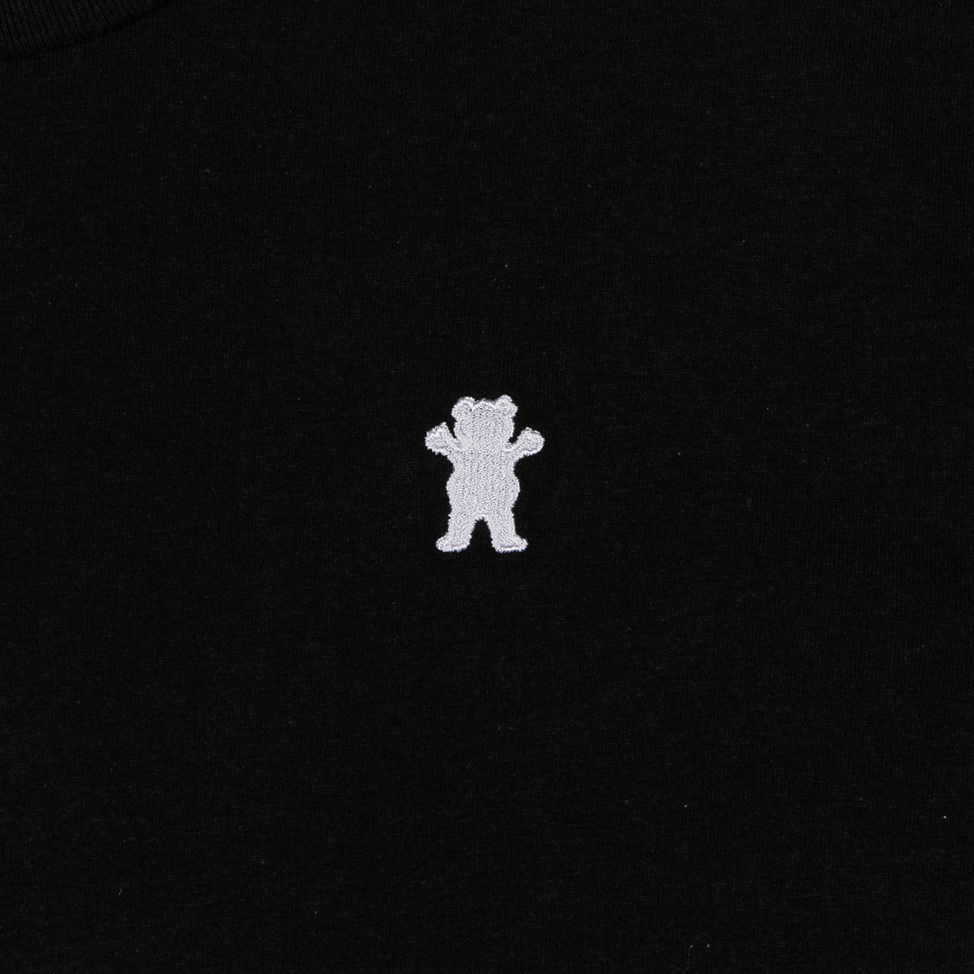 Embroidered OG Bear SS Tee Black / White