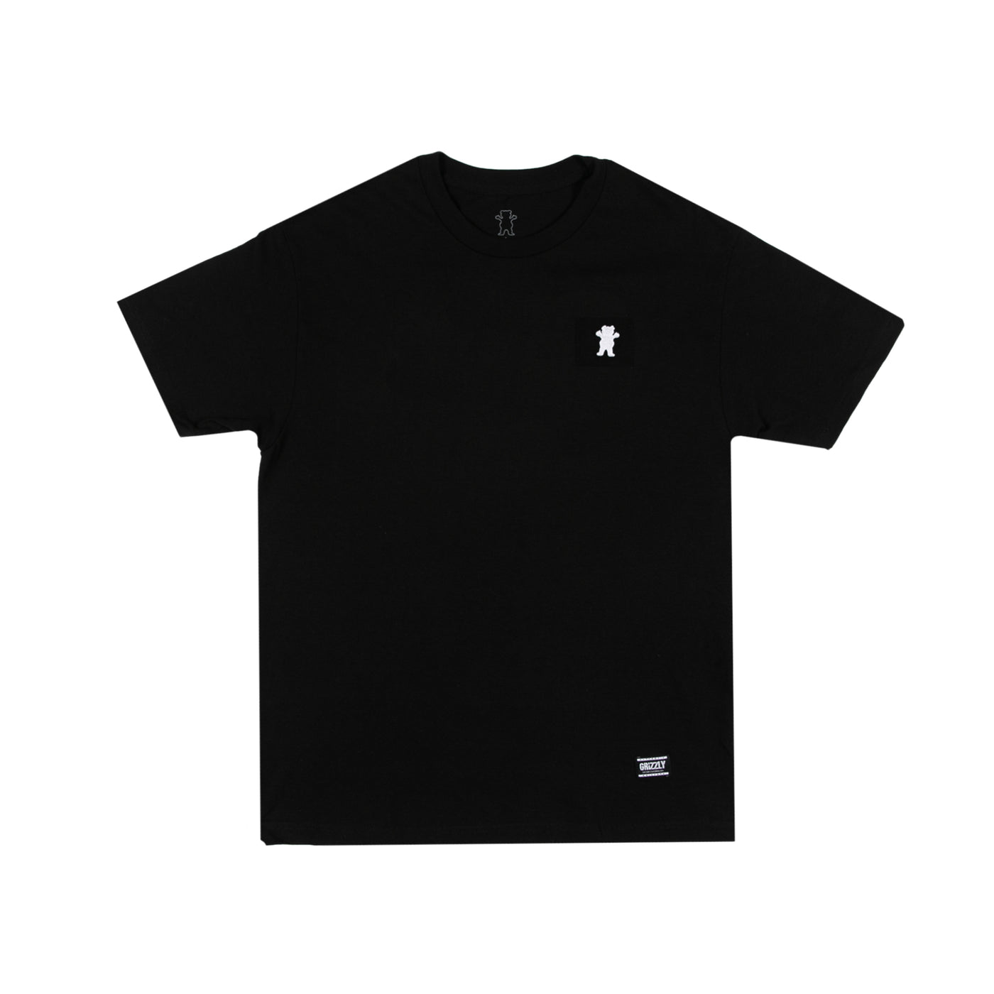 Embroidered OG Bear SS Tee Black / White