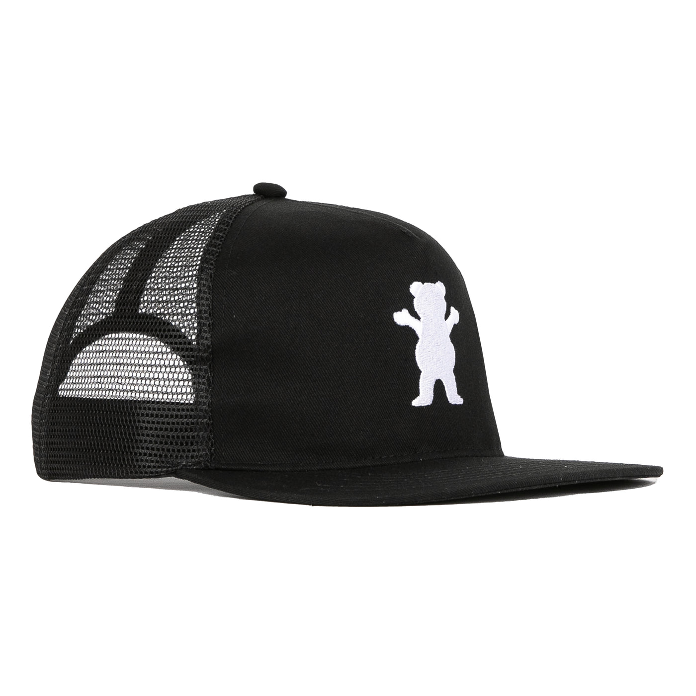 OG Bear Trucker Hat Black / White