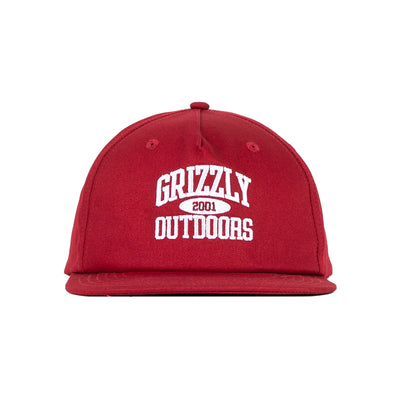 Honor Roll Unstructured Hat - Burgundy