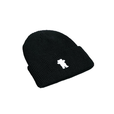 Og Bear Embroidered Beanie Black